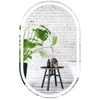 Image de CostwayMiroir Mural de Salle de Bain 80 x 50 CM Miroir Incassable Rétroéclairé avec 3 Couleur Réglables Fonction Anti-Buée Argent