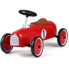 Image de CostwayPorteur Voiture de Course Vintage Bordeaux pour Enfant 18 Mois+ Stimule Motricité et Équilibre Porteur Enfant Volant Directionnel Rouge