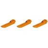 Image de Lot de 3 pièces Lego Accessoires brique orange et séparateur d'axe