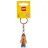 Image de LEGO, Porte-clés, City Homme déguisé en hot-dog Porte-clés (853571), Multicolore