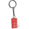 Image de LEGO, Porte-clés, Porte-clés en pierre rouge (850154), Rouge