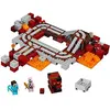 Image de LEGO Minecraft Le chemin de fer du Nether 21130