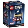 Image de Kit de construction LEGO BrickHeadz Captain America 41589