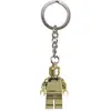 Image de LEGO, Hommes, Porte-clés, Porte-clés minifigure doré (850807), Or