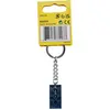 Image de LEGO, Unisexe, Porte-clés, Schlüsselanhänger mit blauem 2x4-Stein (854237), Multicolore