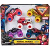 Image de Spin Master Pack De 5 Vehicules Die-Cast 1:64 Marvel Monster Jam