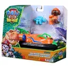 Image de Pack figurines et véhicule Paw Patrol Pat'Patrouille Zuma Le Film Mission Dino