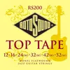 Image de Rotosound Roto RS200 Monel Flatwound 1252 Jeux de cordes électriques 012