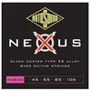 Image de Rotosound NXB45 - Jeu de cordes basse Nexus Coated Type 52 - 45-105
