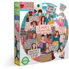 Image de Puzzle 500 pièces Eeboo Rond Marche pour le climat