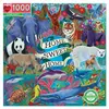 Image de Puzzle carton 1000 pièces PLANET EARTH EEBOO Multicolore
