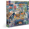 Image de Puzzle 1000 pièces Eeboo Blue Kitchen