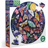 Image de Puzzle rond moths 500 pieces - Eeboo