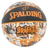 Image de Ballon de basket Spalding Graffiti sz7 rubber basketball Orange Taille : 7