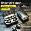 Image de Ecouteurs TWS F9 Bluetooth 5.0,Sans Fil,Empreintes digitales-In-Ear,Sport-Noir