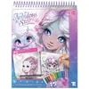 Image de Nebulous Stars, Cahier + bloc-notes, Kit D'Aquarelle étoiles De Brume (Blanc, Couverture souple)