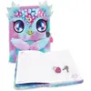 Image de Nebulous Stars, Cahier + bloc-notes, Journal intime en peluche Aura (À rayures, Couverture souple)