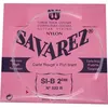 Image de Savarez 522R - corde Si guitare classique tirant fort - Carte Rouge