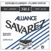 Image de Savarez 540 J Alliance bleu, haute tension (6x, Guitare, 0.04"), Corde de guitare