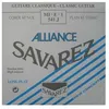 Image de Savarez 541J Alliance bleu - Mi aigu tirant fort - Corde au détail guitare classique