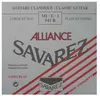 Image de Savarez 541R Alliance rouge - Mi aigu tirant normal - Corde au détail guitare classique