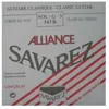 Image de Savarez 543R Alliance rouge - Sol tirant normal - Corde au détail guitare classique