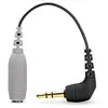 Image de Adaptateur blindé TRRS à TRS de 3,5 mm Rode SC3 pour microphone