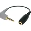 Image de RØDE Adaptateur SC4 TRS vers TRRS (Adaptateur angulaire), Adaptateur audio, Gris, Noir
