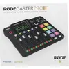 Image de RØDE RODECaster Pro II (Studio et mixeur live), Table de mixage, Noir