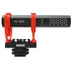 Image de Microphone Micro Rode Videomic Go II Noir et Rouge
