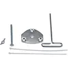 Image de Ergotron Kit Lx Grommet Mount Accessory (Tables), Support de moniteur, Gris