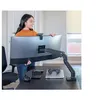 Image de Ergotron HX - Kit de montage (bras articulé, fixation par pince pour bureau, bras prolongateur, montage par passe-câble, pivot) - Technologie de force constante - pour écran LCD / écran LCD incurvé - noir mat - Taille d'écran : up to 49"