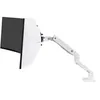 Image de Ergotron HX - Kit de montage (bras articulé, fixation par pince pour bureau, bras prolongateur, montage par passe-câble, pivot HD) - Technologie de force constante - pour écran LCD / écran LCD incurvé - blanc - Taille d'écran : up to 49"
