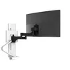 Image de Ergotron TRACE - Kit de montage (fixation par pince pour bureau, pivot, base, entretoise VESA, colonne de levage, bras d'extension) - Technologie de force constante - pour Écran LCD - blanc neige - Taille d'écran : up to 38"