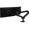Image de Ergotron LX PRO ARM DUAL SIDE-BY-SIDEblack (Tables, 27", 10 kg), Support de moniteur, Noir