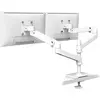 Image de Ergotron Lx Pro Arm Dual Display Stacking Grommet Mount White (Tables, 24", 20 kg), Support de moniteur, Blanc