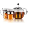 Image de Théiere a piston BODUM ASSAM SET 1.0 l avec couvercle filtre 2 tasses verre anse