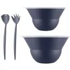 Image de Saladiers 3.0 L Et 4.9 L Couvercle Plastique+couverts B-topee-bodum