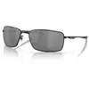Image de Oakley, Unisexe, Lunettes de soleil, Fil carré noir mat polarisé OO4075