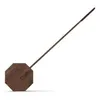 Image de Lampe de bureau Gingko Octogone Noyer