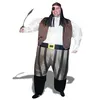 Image de Costume de pirate gonflable deguisement avec chapeau