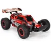 Image de Voiture radio commandée 1:16 2WD haute vitesse course camion tout-terrain - rouge