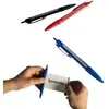 Image de Stylo triche bannière déroulante bloc note caché pour tricher noir