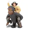 Image de Costume gonflable déguisement homme sur le dos d'un gorille