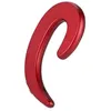 Image de Ecouteur sans fil écouteur à conduction osseuse Oreillette mains libres Bluetooth (Rouge)
