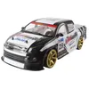 Image de 01:10 70 kmh 2.4G RC voiture 4 roues motrices Double batterie haute puissance LED phares de course de camions