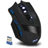 Image de Zélote F-15 Dual-Mode Souris de jeu 2500DPI filaire / sans fil DPI réglable wedazano97