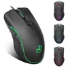 Image de HXSJ A869 LED 7 couleurs Fibre USB Souris filaire pour ordinateur jeu des joueurs professionnels wedazano290
