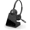 Image de Jabra Engage 65 Stéréo (Sans fil, USB-A, Cisco, Skype, Unify), Casque micro de bureau, Noir
