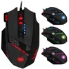 Image de Zélotès C-12 LED boutons programmables USB Optical Gaming Mouse Souris 4000 DPI _hailoihd132
